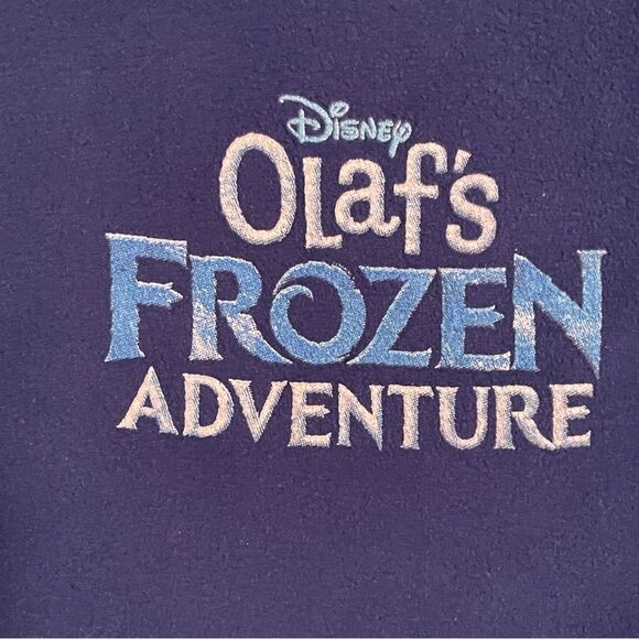 Disney Fiel Microfleece scarf Olaf’s Frozen Adventure Disney Vacation Club NEW - Picture 2 of 8